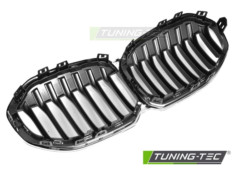 Front Grille BMW F40 19-24 Sport Chrome Black – náhľad 4