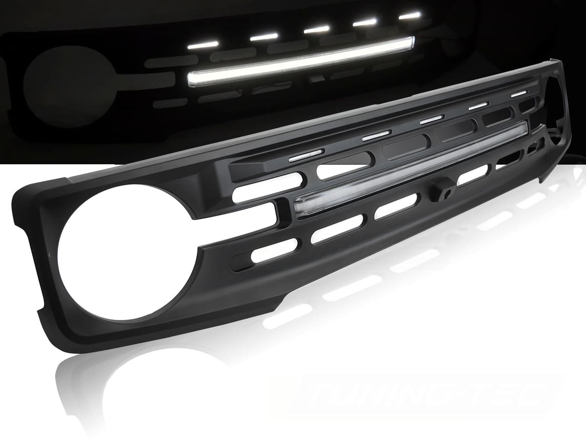 Predná maska Ford Bronco 21- Black s LED