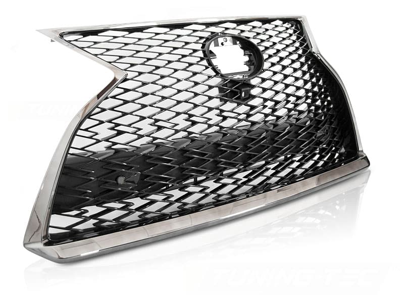 Predná maska Lexus RX IV 19-22 Sport Chrome-Black PDC s prednou kamerou