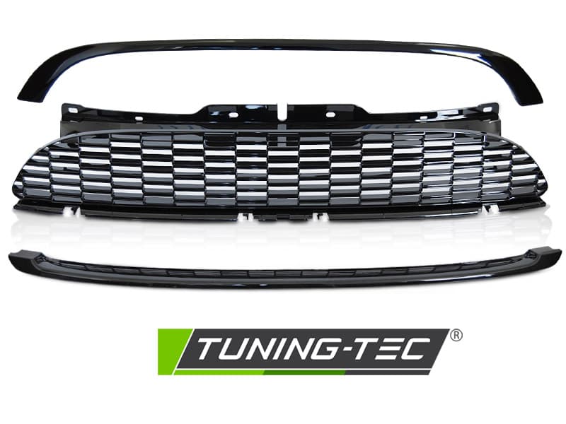 Predná maska Mini Cooper R56/R57/R55 06-09 JCW Style Glossy Black – náhľad 2