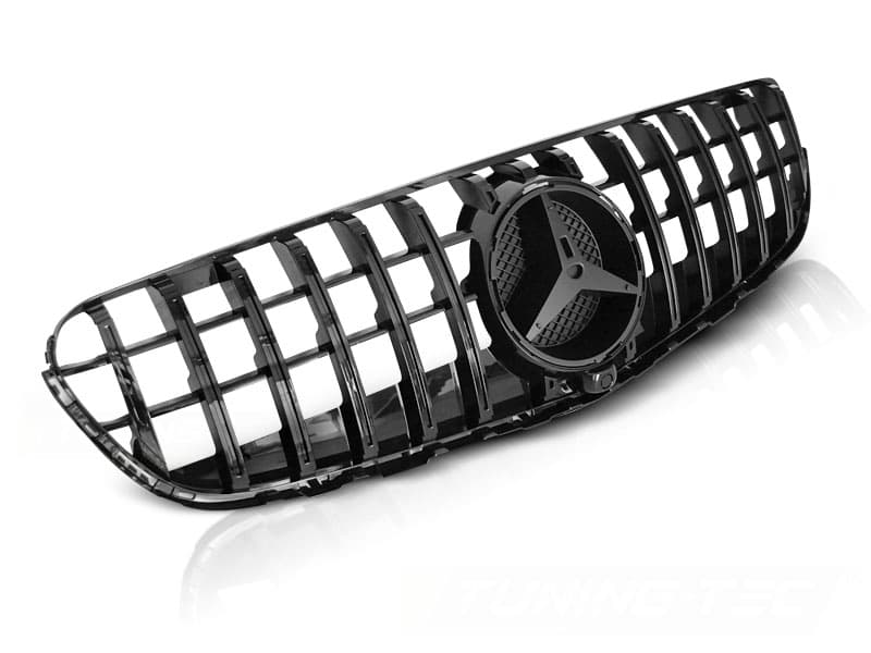 Predná maska Mercedes GLC W253 15-18 Sport Glossy Black GT-R Look