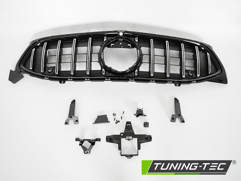 Predná maska Mercedes CLA W118 19-23 Sport Chrome-Black – náhľad 7