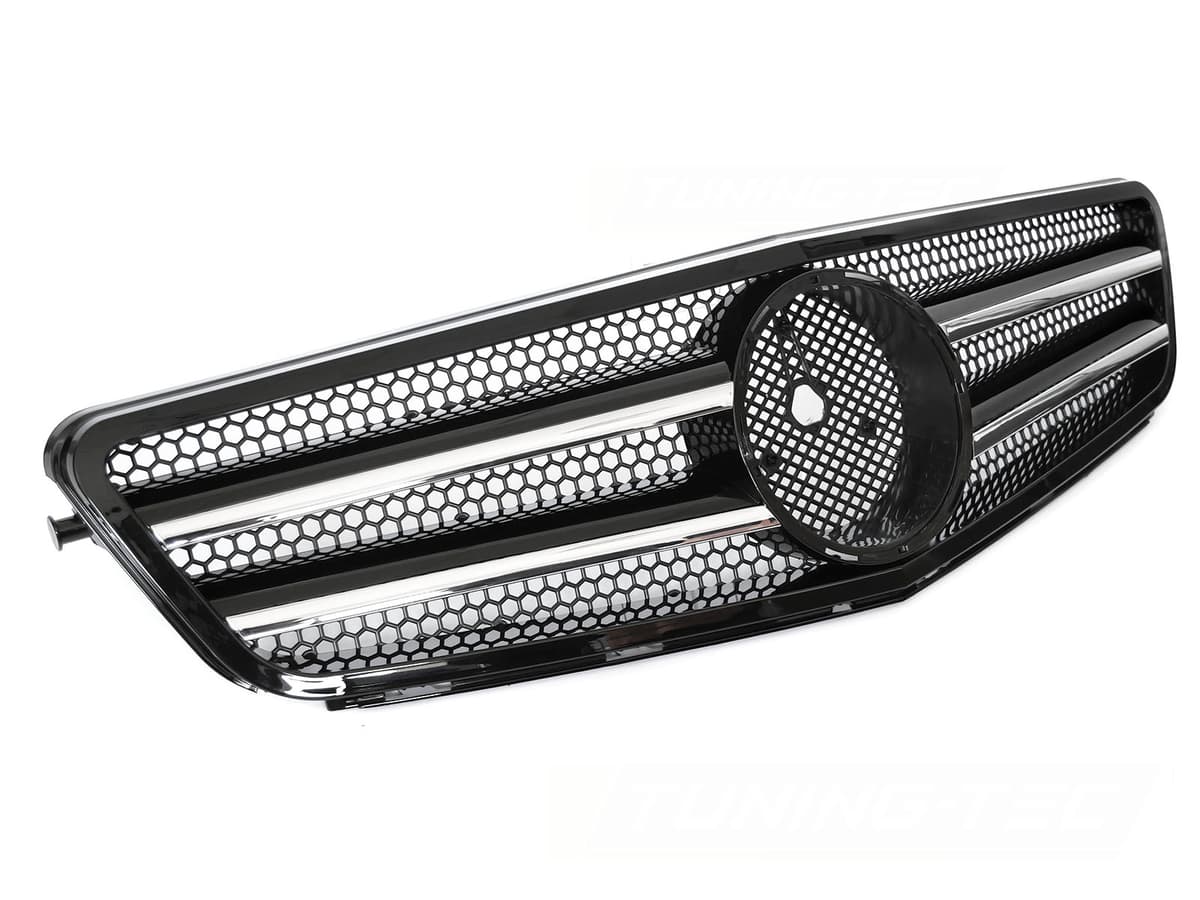 Predná maska Mercedes C trieda W204 / S204 07-14 Sport CL Style Black Chrome