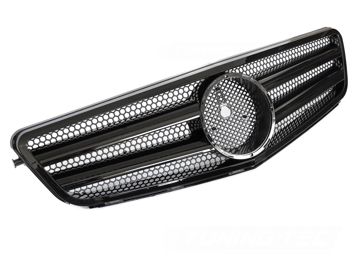 Predná maska Mercedes C trieda W204 / S204 07-14 Sport Glossy Black