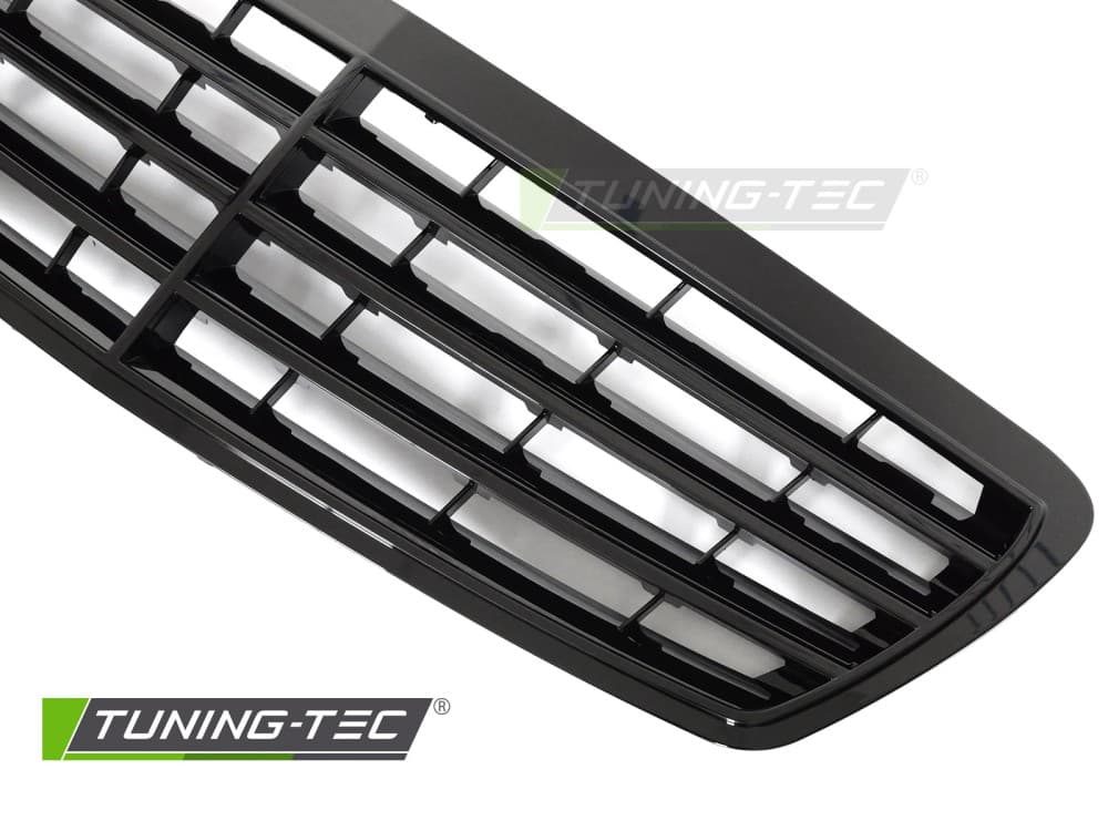 Predná maska Mercedes E trieda W211 / S211 02-06 Glossy Black – náhľad 3