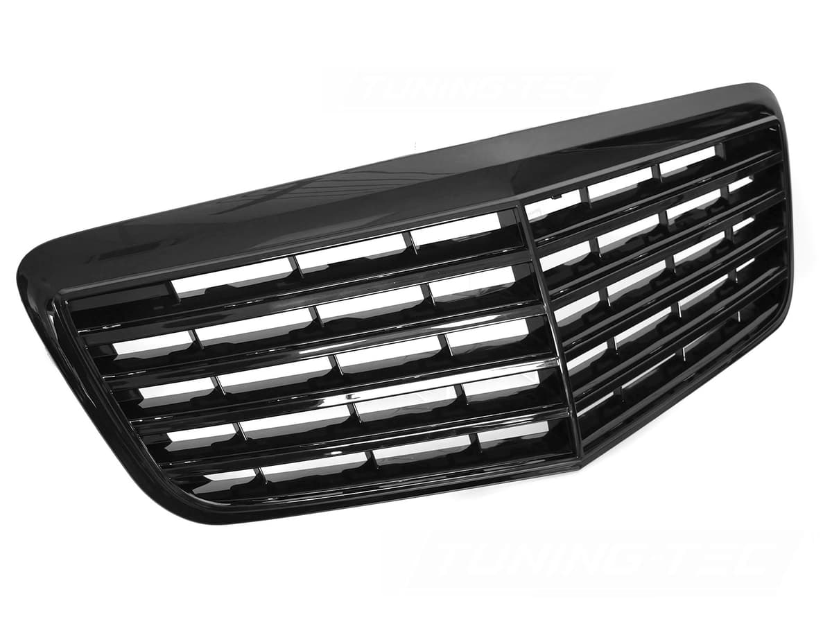 Predná maska Mercedes E-Klasa W211 / S211 06-09 Glossy Black