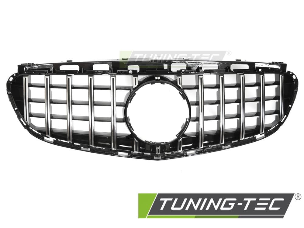 Predná maska Mercedes E trieda W212 / S212 13-16 GT Style Chrome Black – náhľad 2