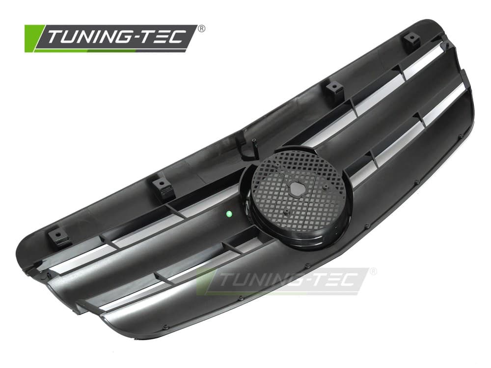 Predná maska Mercedes S trieda W221 05-09 GT Style Black Chrome – náhľad 4