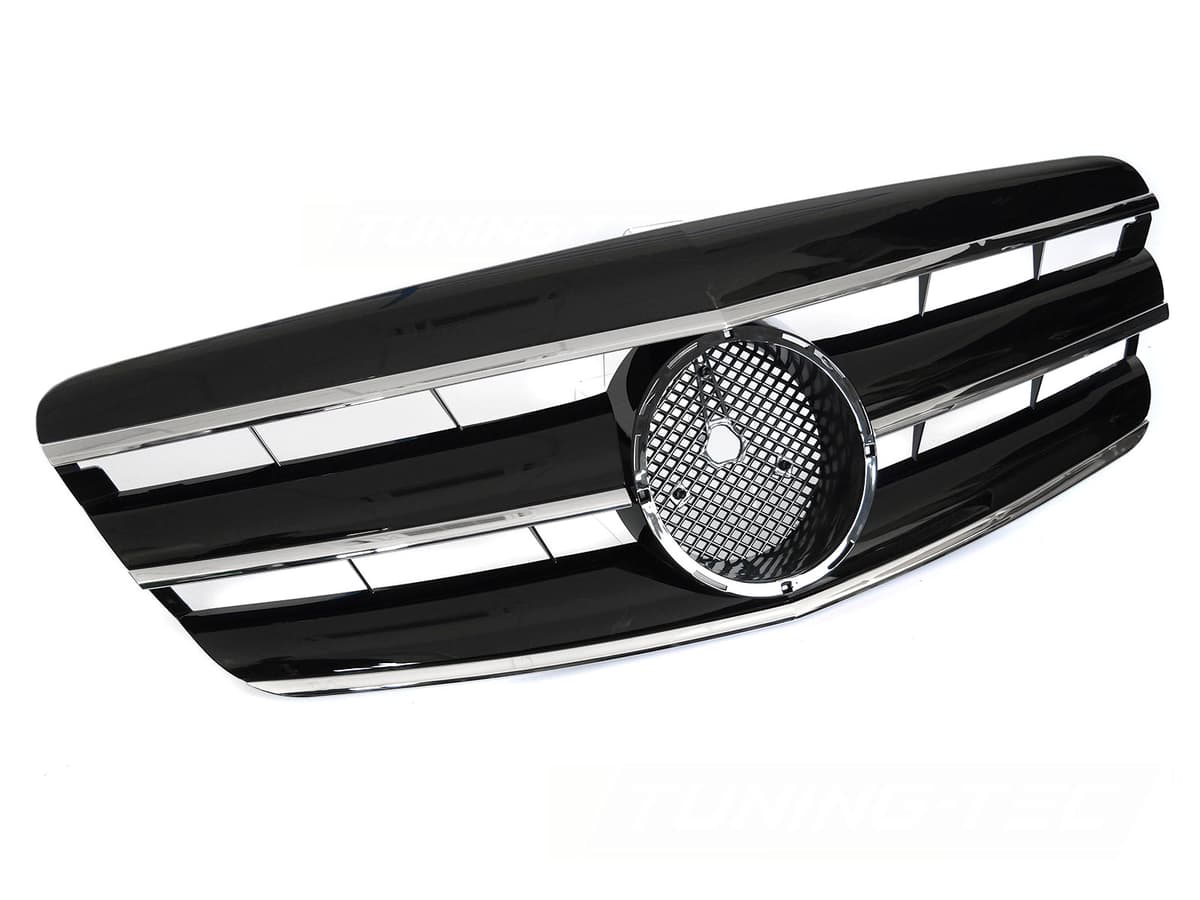 Predná maska Mercedes S-Klasa W221 05-09 GT Style Black Chrome