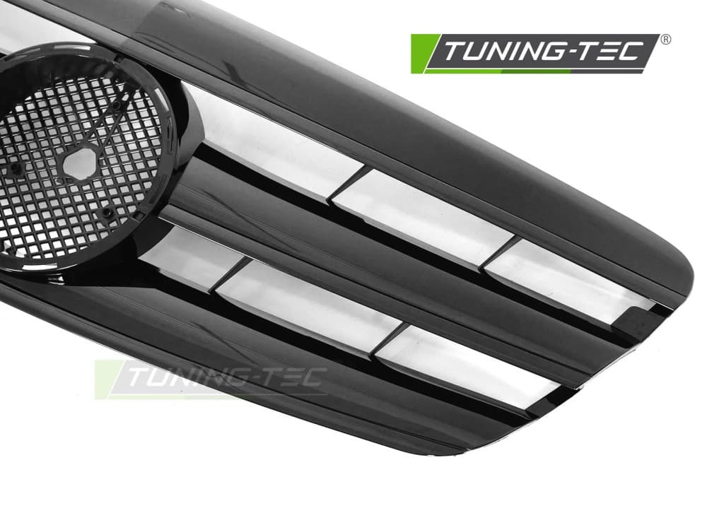 Predná maska Mercedes W221 05-09 GT Style Glossy Black – náhľad 3