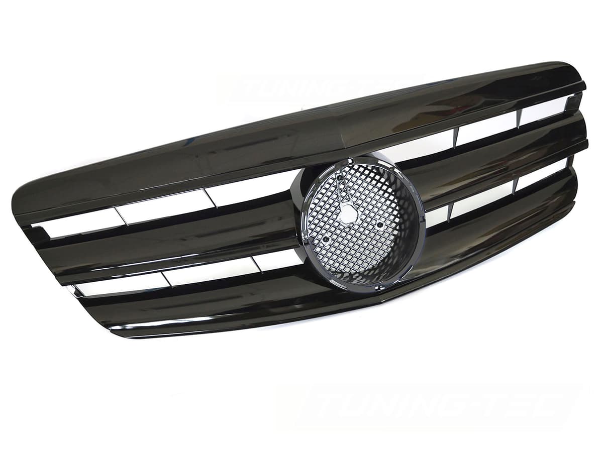 Predná maska Mercedes W221 05-09 GT Style Glossy Black