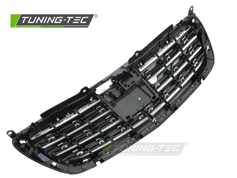Predná maska Mercedes S trieda W222 13-17 Black-Chrome – náhľad 4