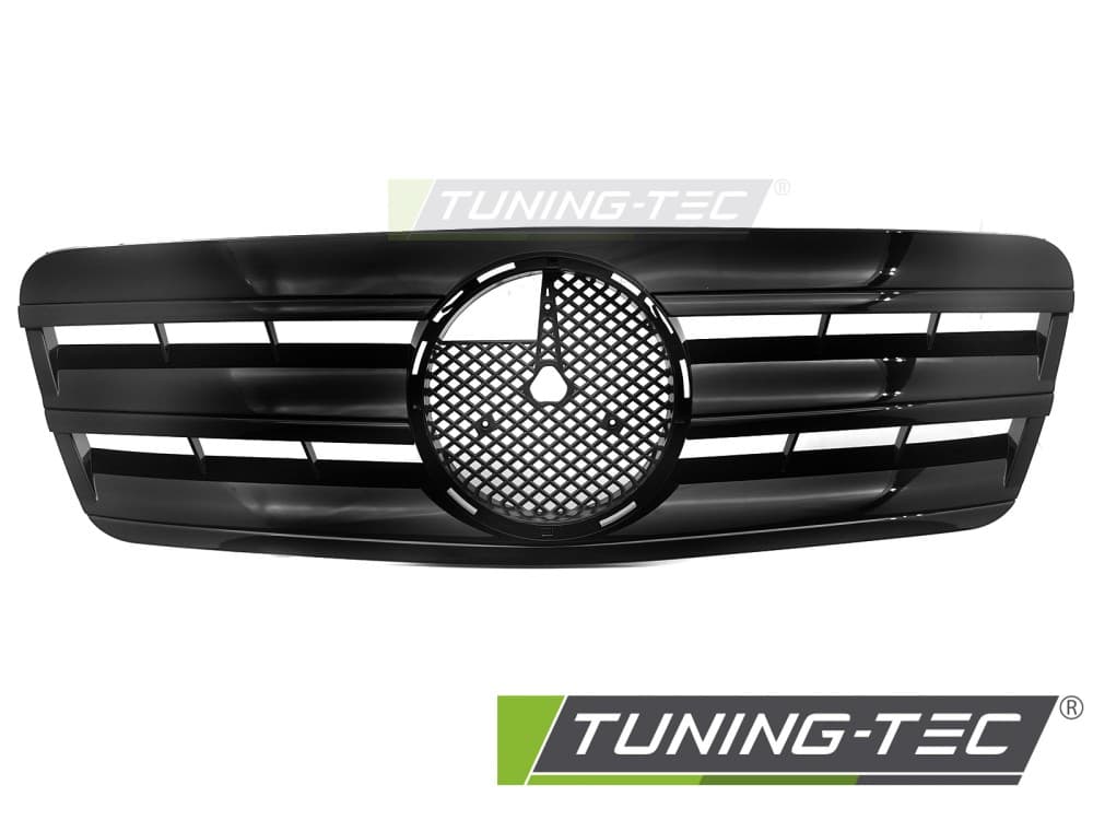 Predná maska Mercedes CLK W208 96-02 CL Style Glossy Black – náhľad 2