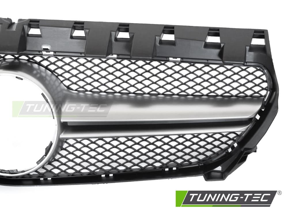 Predná maska Mercedes CLA W117 13-19 Black-Silver – náhľad 3