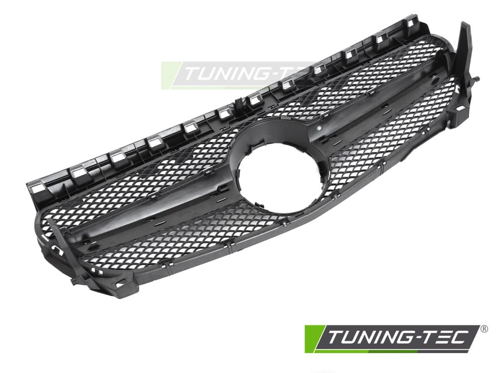 Predná maska Mercedes CLA W117 13-19 Black-Silver – náhľad 4