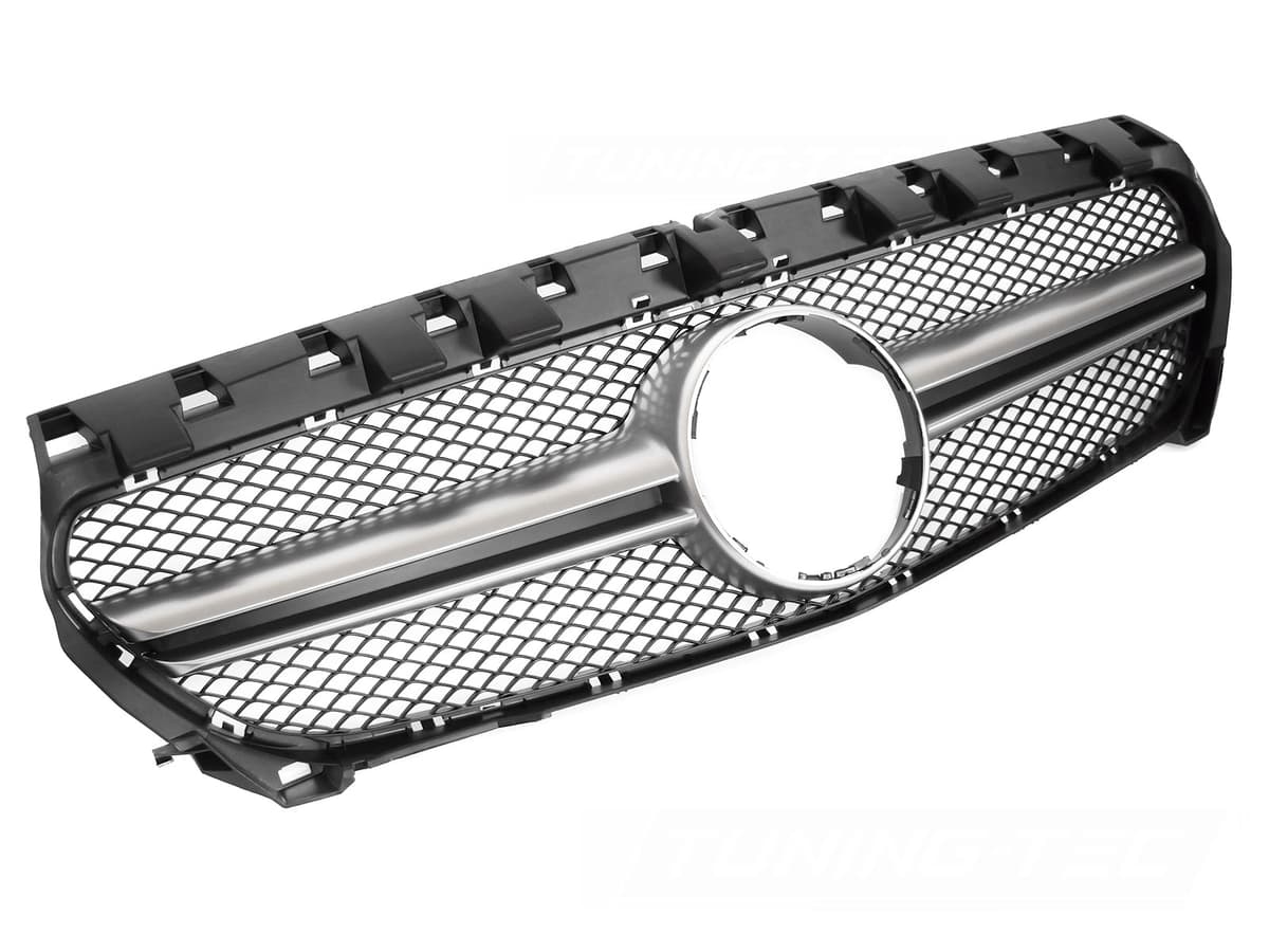 Predná maska Mercedes CLA W117 13-19 Black-Silver