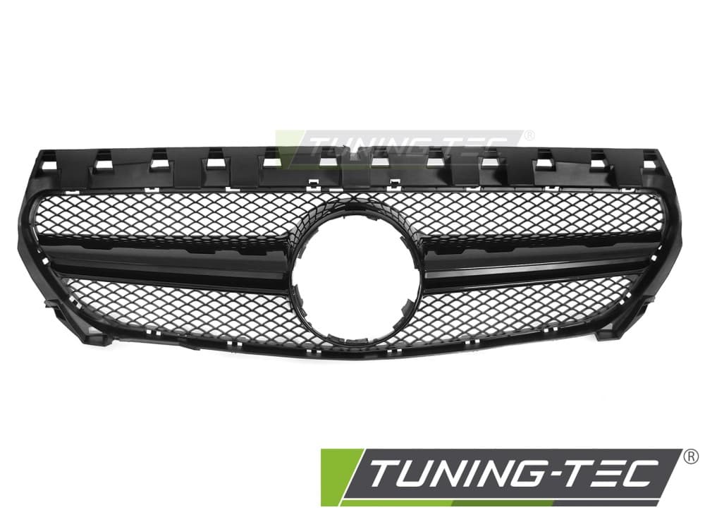 Predná maska Mercedes CLA W117 13-19 Glossy Black – náhľad 2