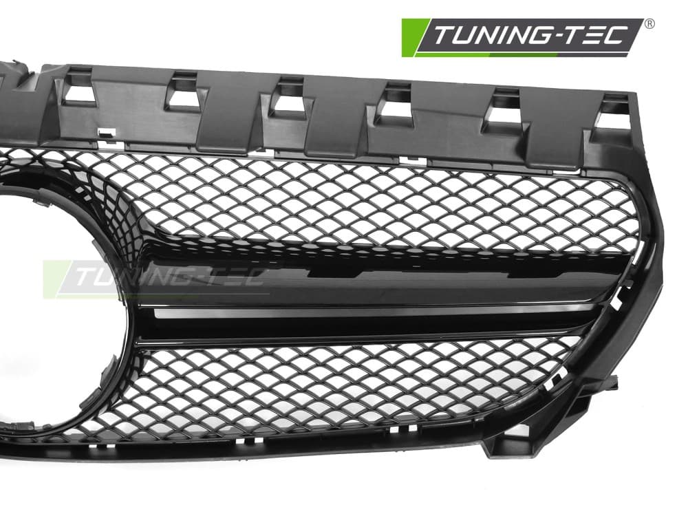 Predná maska Mercedes CLA W117 13-19 Glossy Black – náhľad 3