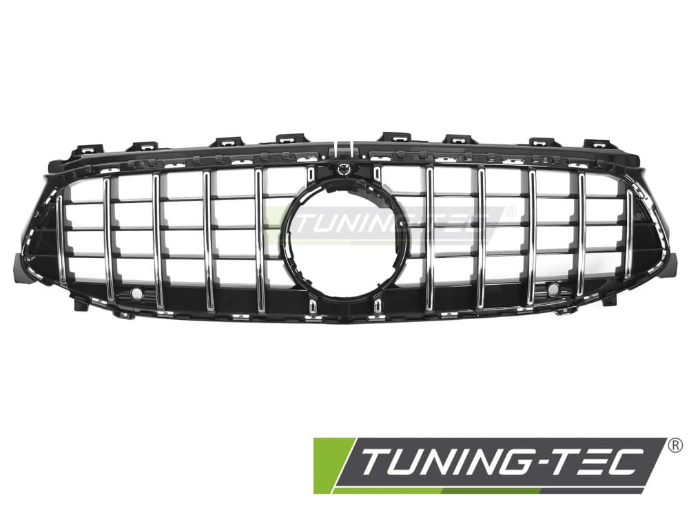 Predná maska Mercedes CLA W118 23-25 GT Style Black-Chrome – náhľad 2