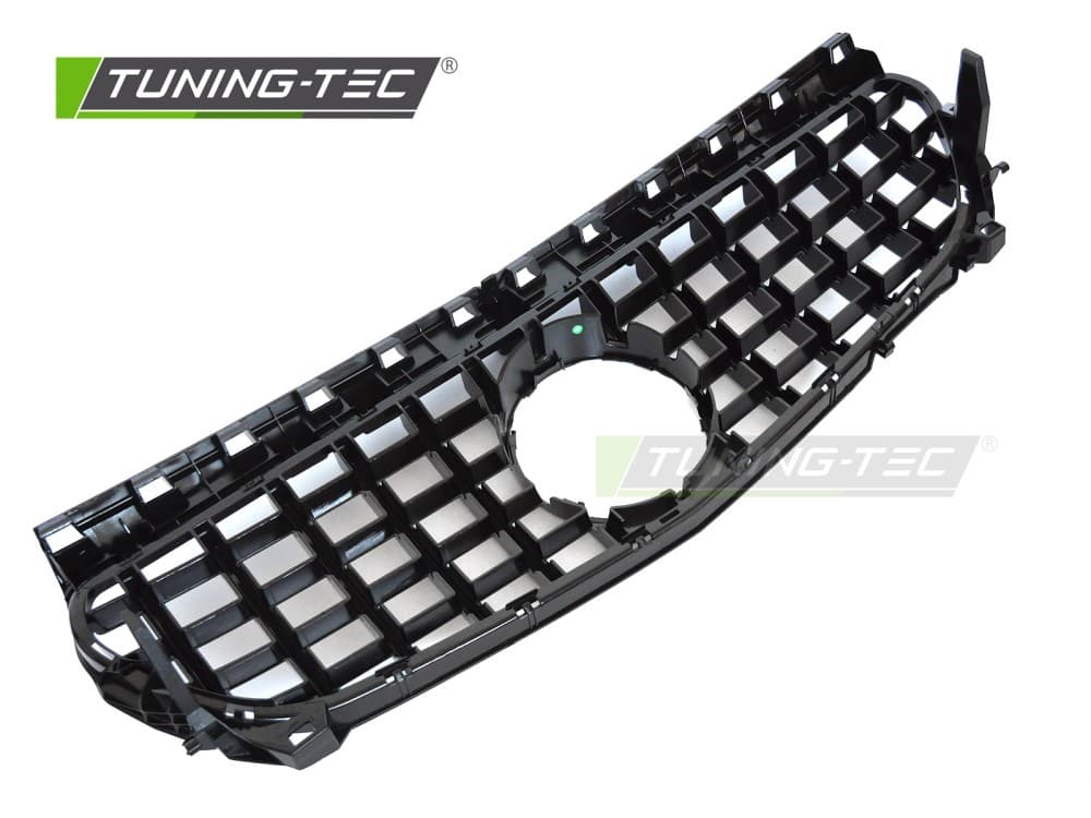 Predná maska Mercedes CLA W117 13-19 GT Style Glossy Black – náhľad 4