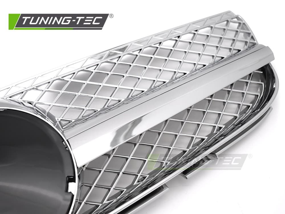 Predná maska Mercedes SL R230 06-08 Sport Chrome – náhľad 3