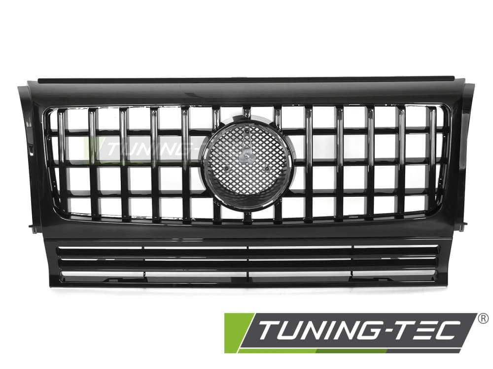 Predná maska Mercedes G trieda W463 90-12 Sport W464 Look Glossy Black – náhľad 2