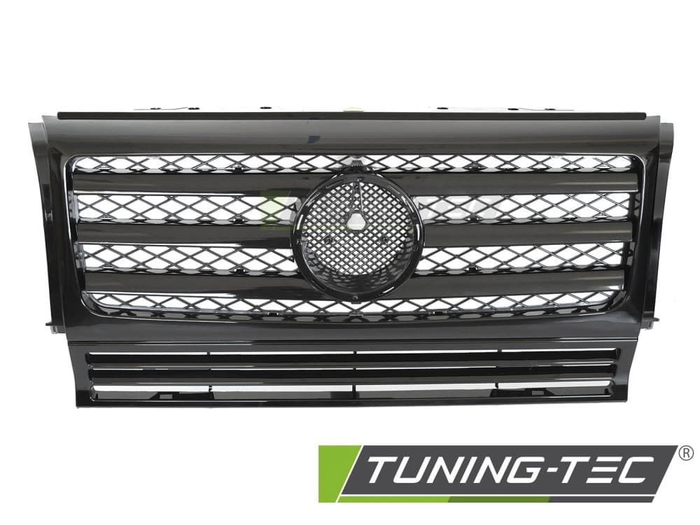 Predná maska Mercedes G trieda W463 90-12 Sport CL Style Glossy Black – náhľad 2