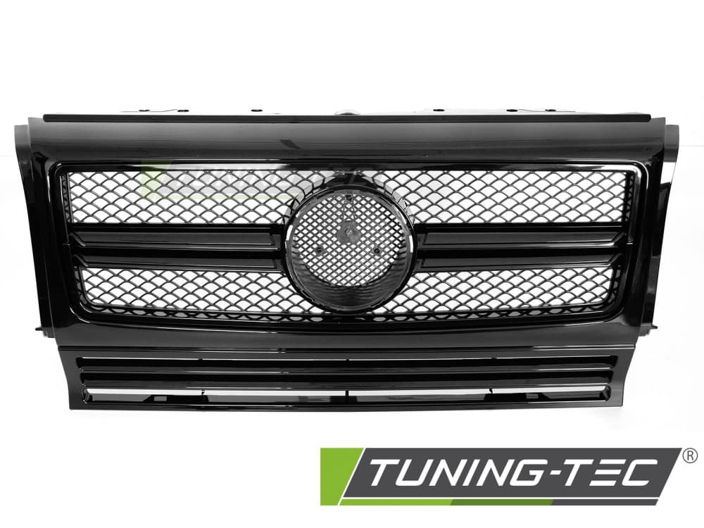 Predná maska Mercedes G trieda W463 90-12 Sport SL Style Glossy Black – náhľad 2