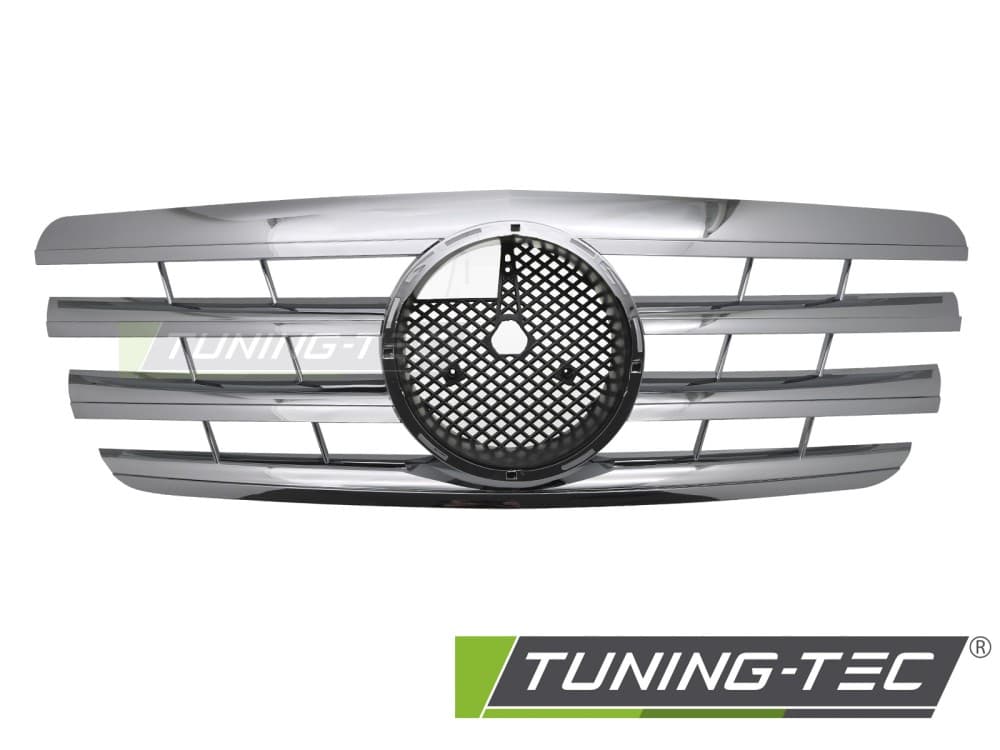Predná maska Mercedes W210 / S210 99-03 CL Style Chrome – náhľad 2