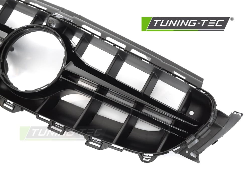 Predná maska Mercedes E trieda W213 / S213 16-19 Glossy Black – náhľad 3