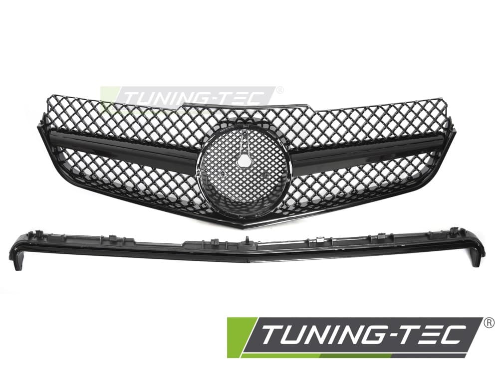 Predná maska Mercedes E-Class C207/A207 09-13 SL Style Glossy Black – náhľad 2