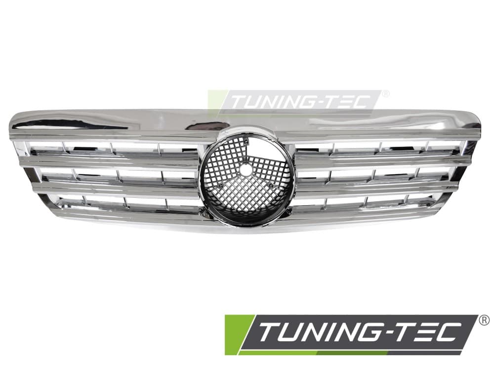 Predná maska Mercedes S-Class W220 98-02 CL Style Chrome – náhľad 2