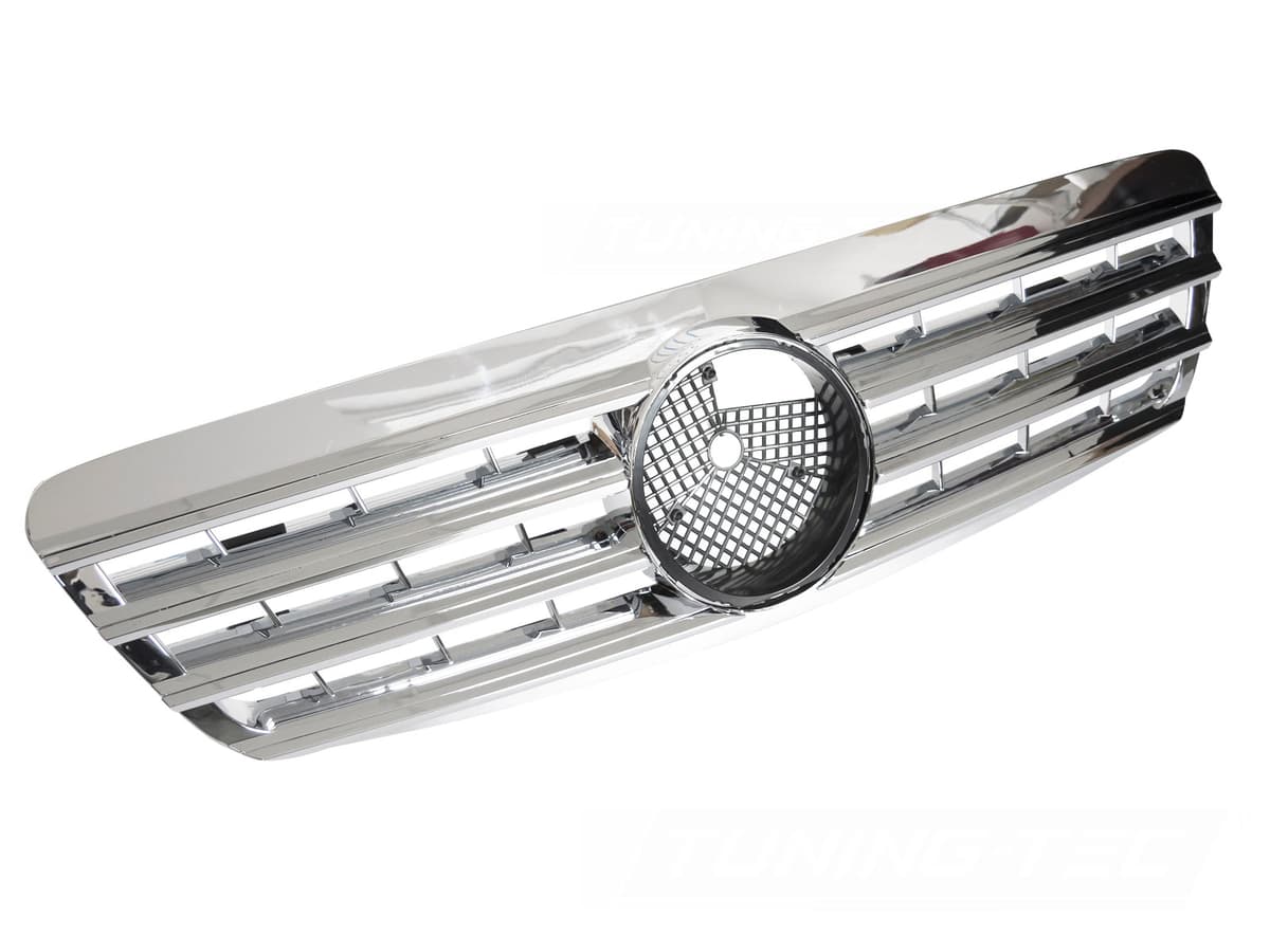 Predná maska Mercedes S-Class W220 98-02 CL Style Chrome