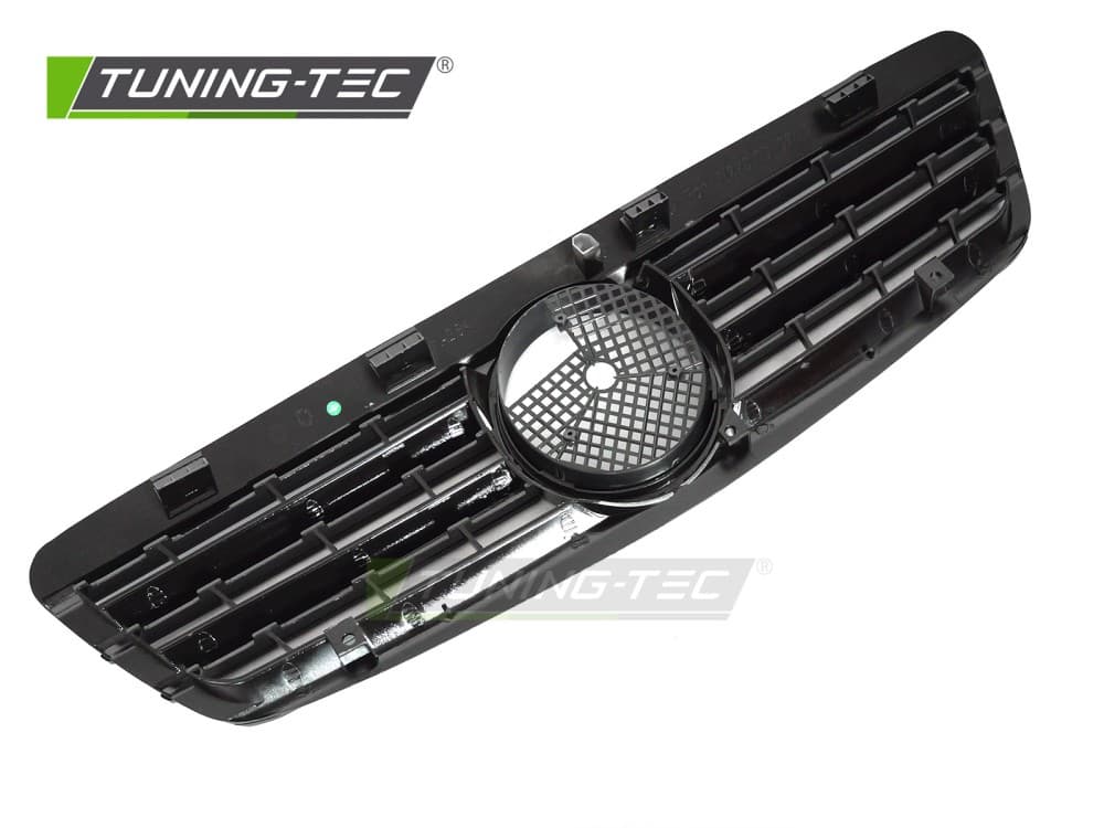 Predná maska Mercedes S-Class W220 98-02 CL Style Glossy Black – náhľad 4