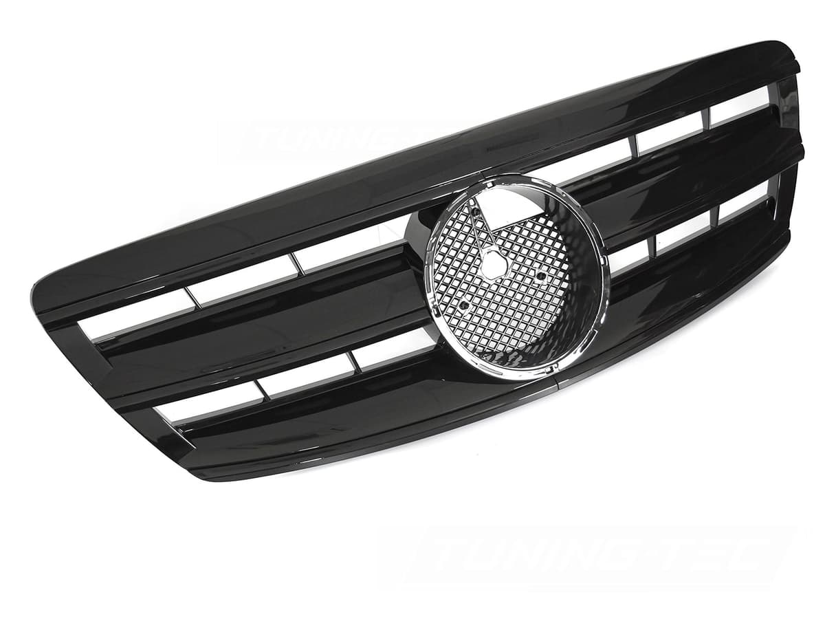 Predná maska Mercedes S-Class W220 02-05 CL Style Glossy Black