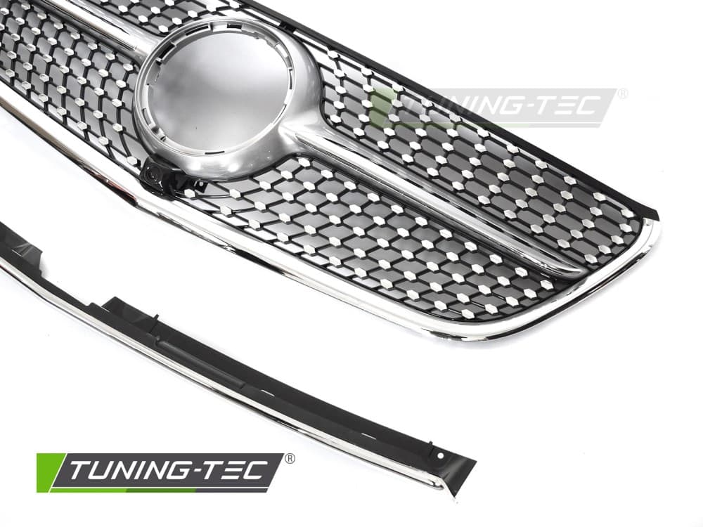 Predná maska Mercedes Vito W447 14-19 Diamond Silver-Chrome – náhľad 3