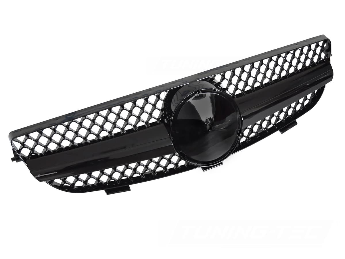 Predná maska Mercedes CLK W209 03-10 SL Style Glossy Black
