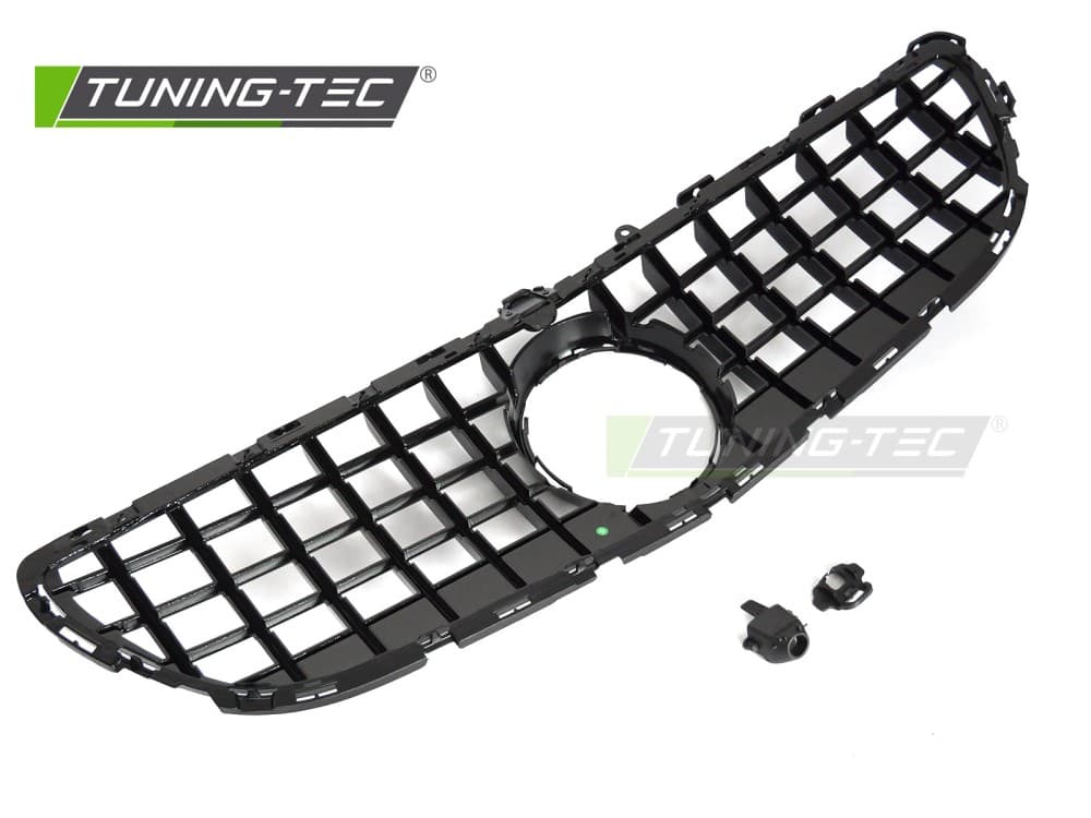 Predná maska Mercedes CLS C218 14-18 GT Style Glossy Black – náhľad 4