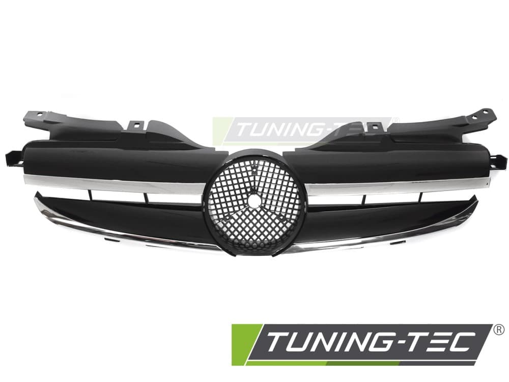 Predná maska Mercedes SLK R170 96-04 Sport Black Chrome CL Style – náhľad 2