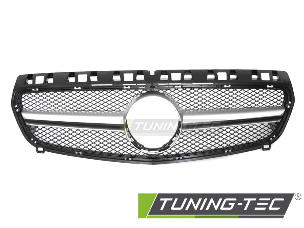Predná maska Mercedes A-Class W176 12-15 Silver – náhľad 2
