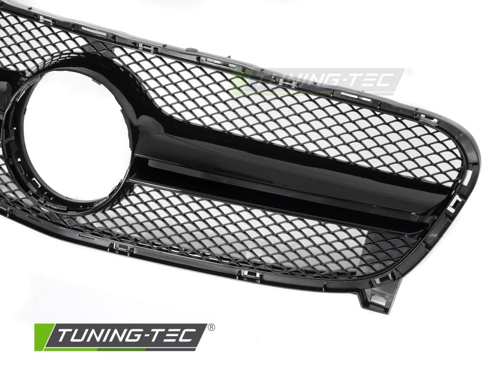 Predná maska Mercedes GLA X156 13-16 Glossy Black – náhľad 3