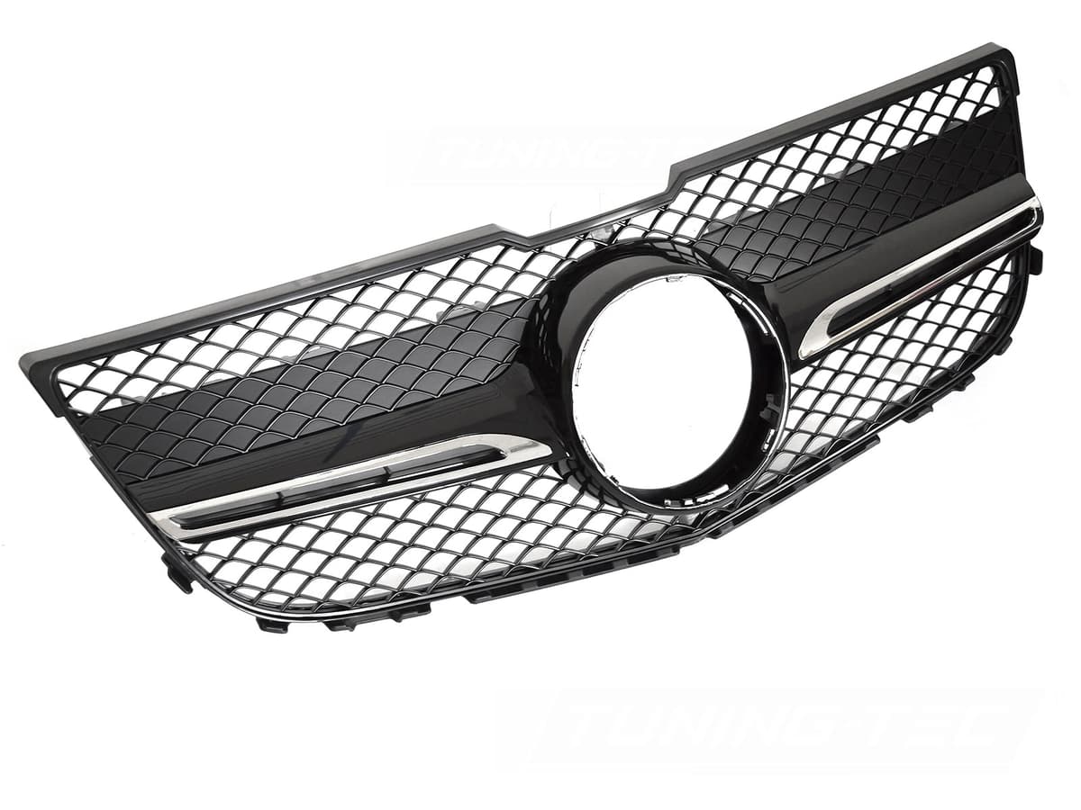 Predná maska Mercedes GLK X204 13-15 Sport Black Chrome GT Style