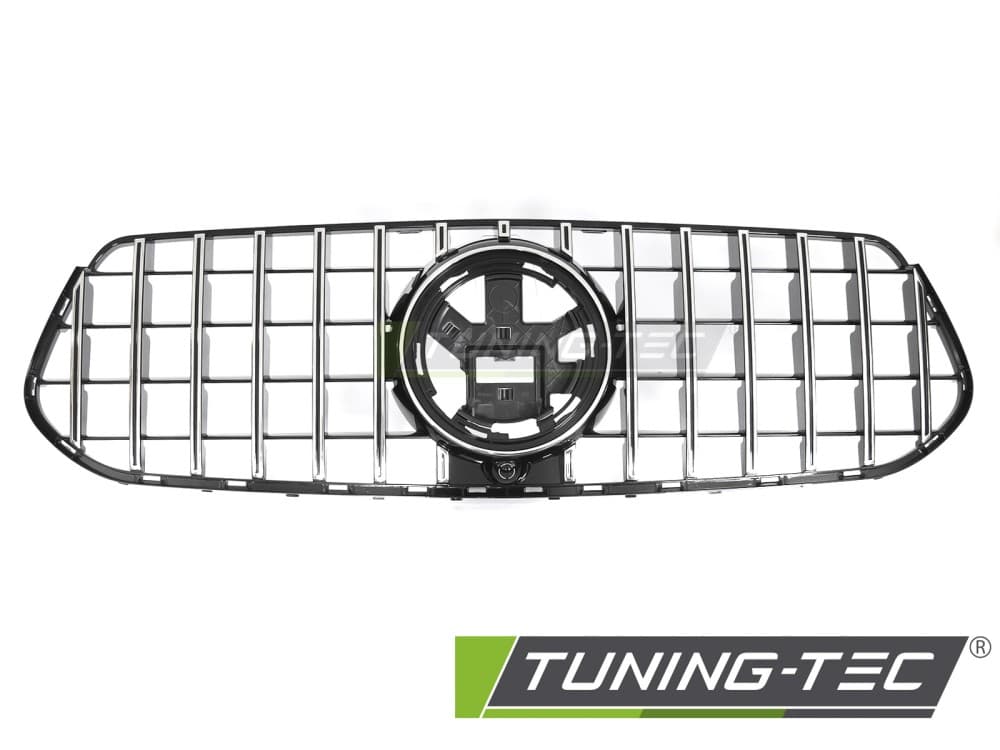Predná maska Mercedes GLE V167 / C167 19-23 Sport Black-Chrome – náhľad 2