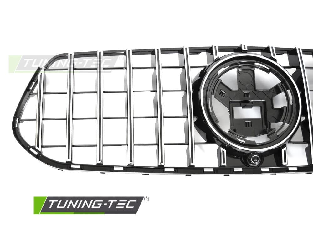 Predná maska Mercedes GLE V167 / C167 19-23 Sport Black-Chrome – náhľad 3
