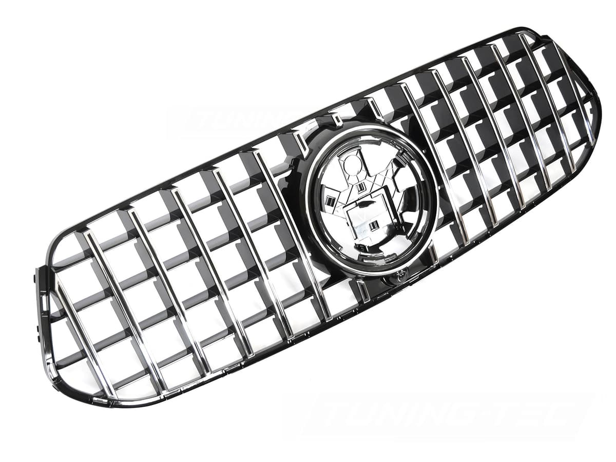 Predná maska Mercedes GLE V167 / C167 19-23 Sport Black-Chrome