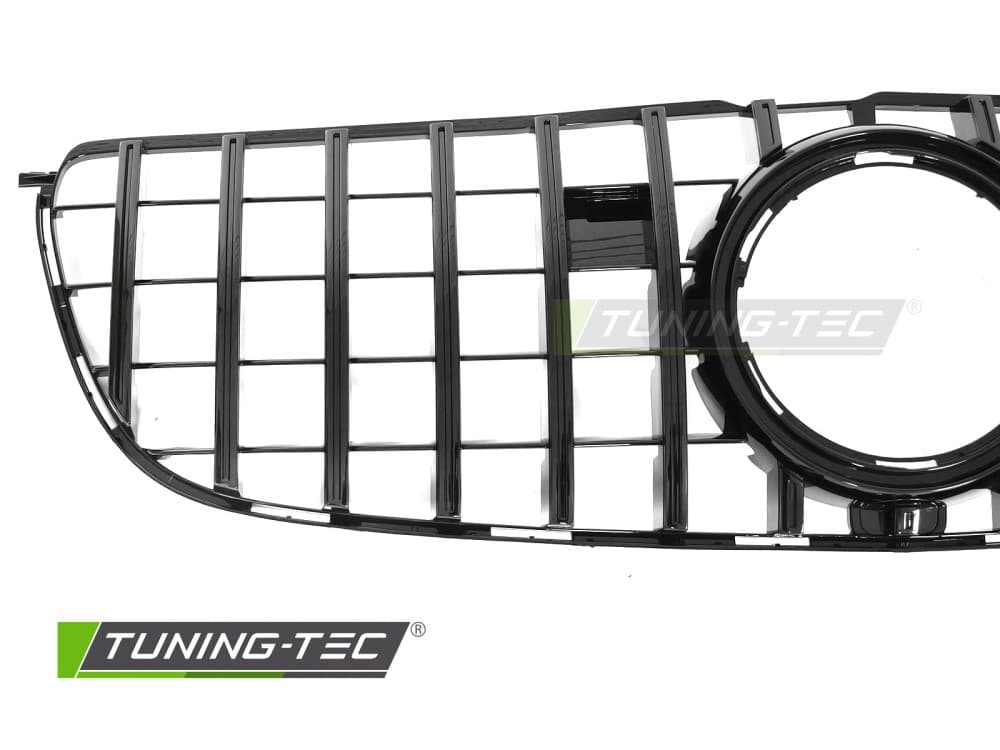 Predná maska Mercedes GLS X166 15-19 GT Style Glossy Black – náhľad 3