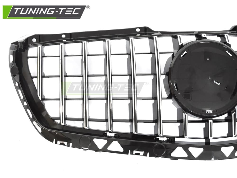 Predná maska Mercedes Sprinter W906 13-18 GT Style Black Chrome – náhľad 3