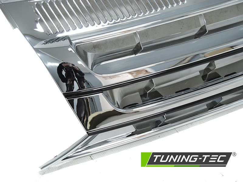 Predná maska VW T5 10-15 Caravelle Multivan Chrome-Black – náhľad 3