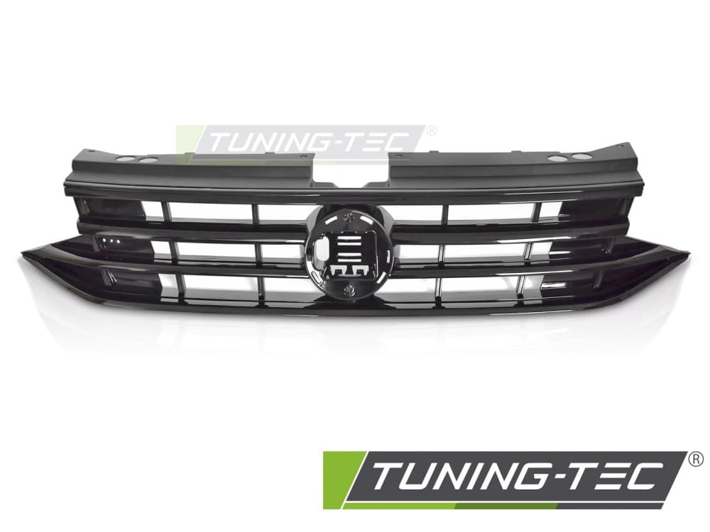 Predná maska VW Tiguan II 20-24 Glossy Black – náhľad 2