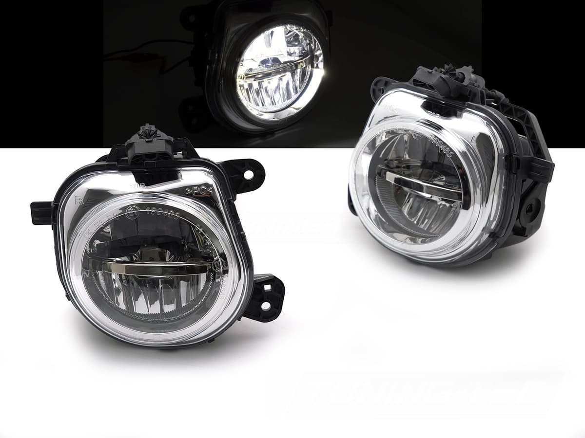 Hmlové svetlá LED BMW X3 F25 / X4 F26 / X5 F15 / X6 F16 Clear